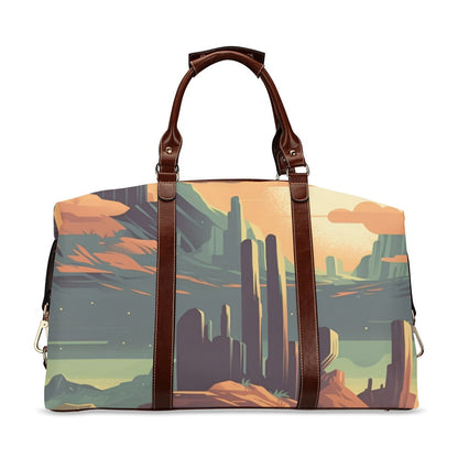 Sunset Canyon Large Western Travel Flight Bag