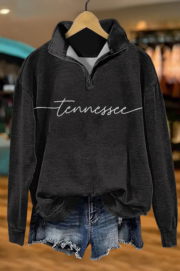 Classic Gameday Tennessee Volunteers Print Sweatshirt