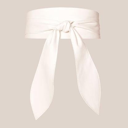 Women's Versatile Elegant Bow Ribbon Extra Long Belt