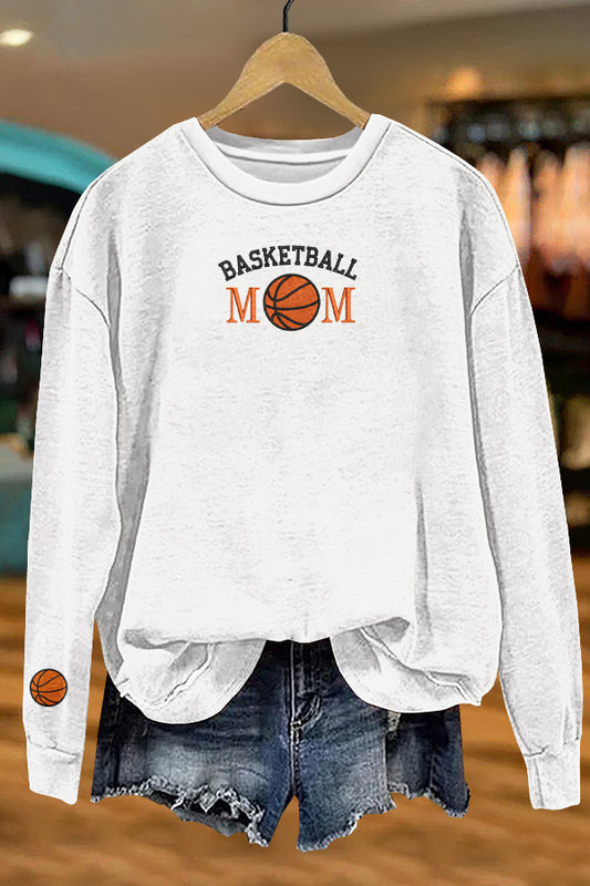 Basketball Mama Gameday Print Sweatshirt