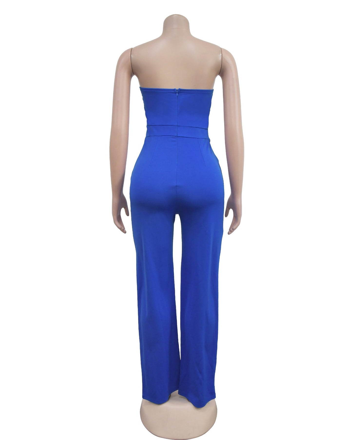 Braided Irregular Wide-Legged Jumpsuits