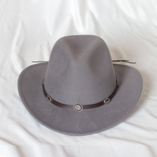 Ricky Western Hat - Grey