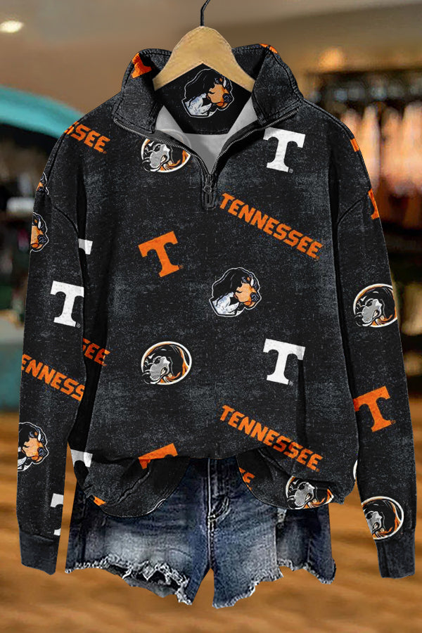 Unique Gameday Tennessee Volunteers Print Sweatshirt