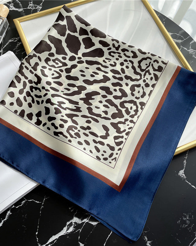 New Leopard Print Women’s Square Scarf