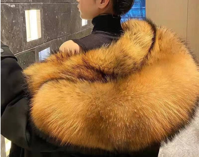 Women's Fashion Fur Coat