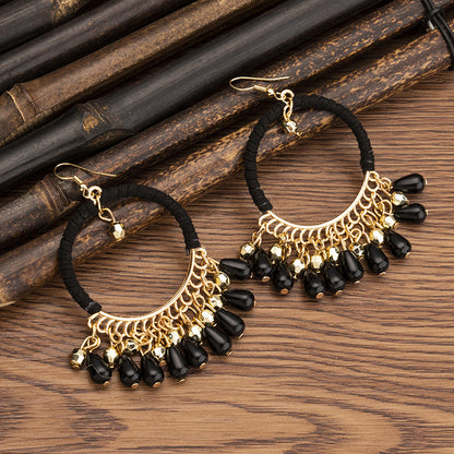 Women's Ethnic Style Tassel Earrings