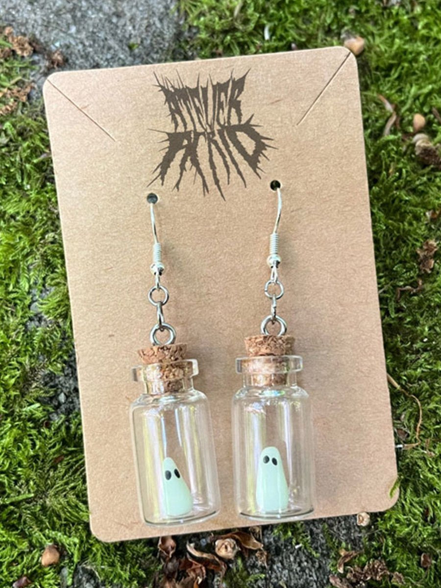 Halloween Glow in the Dark Ghost Earrings