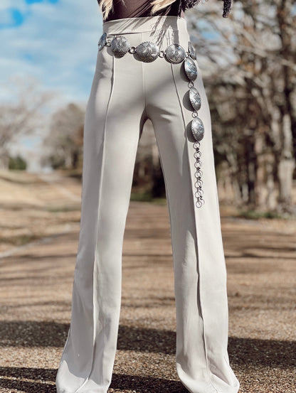 The Chenoa Light Gray Pants