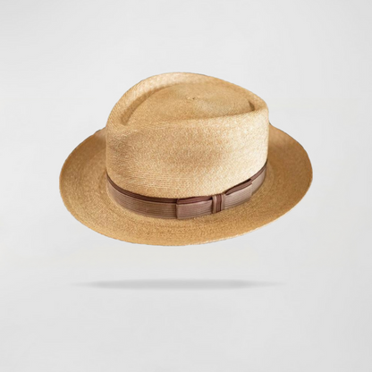 Vintage Vibe Straw Fedora Hat