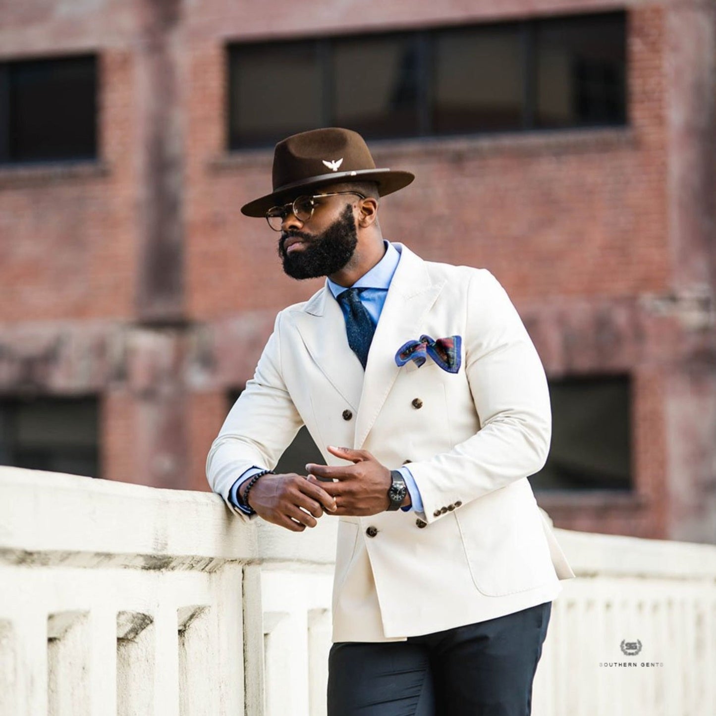 Dapper Men's Felt Fedora Hat__ark Olive