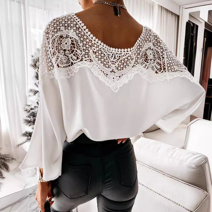 Sophia Lace Detail Blouse