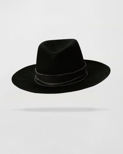 Dapper Dreams Felt Black Outdoor Hat