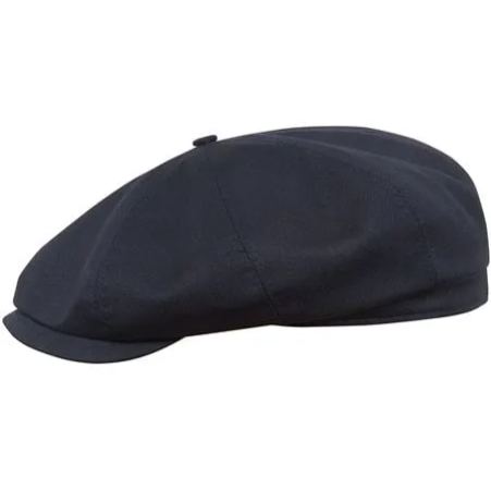 SHELBY - WAXED COTTON Genuine Scottish 8 Panels Cap