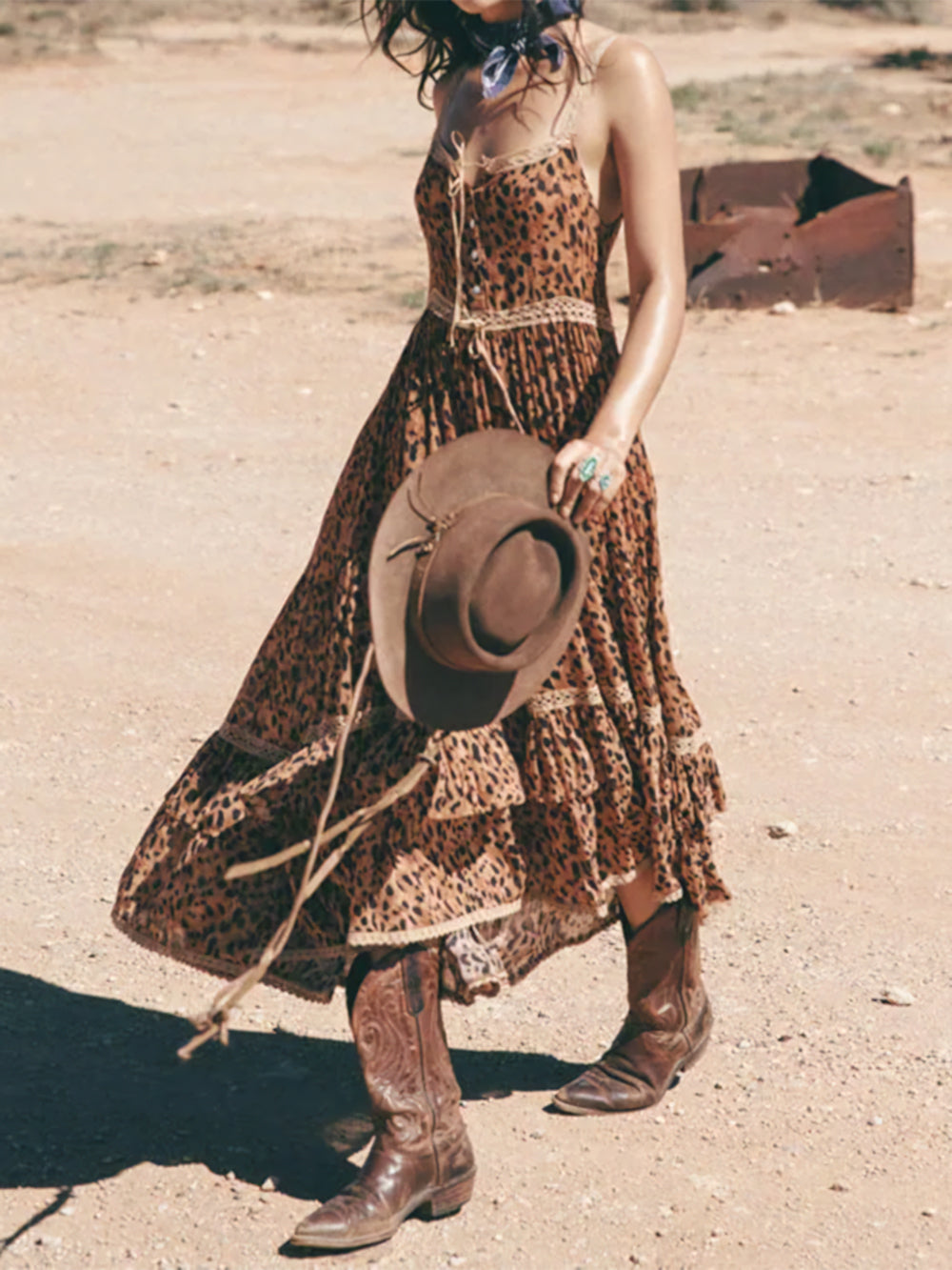 Leopard Sleeveless Dress