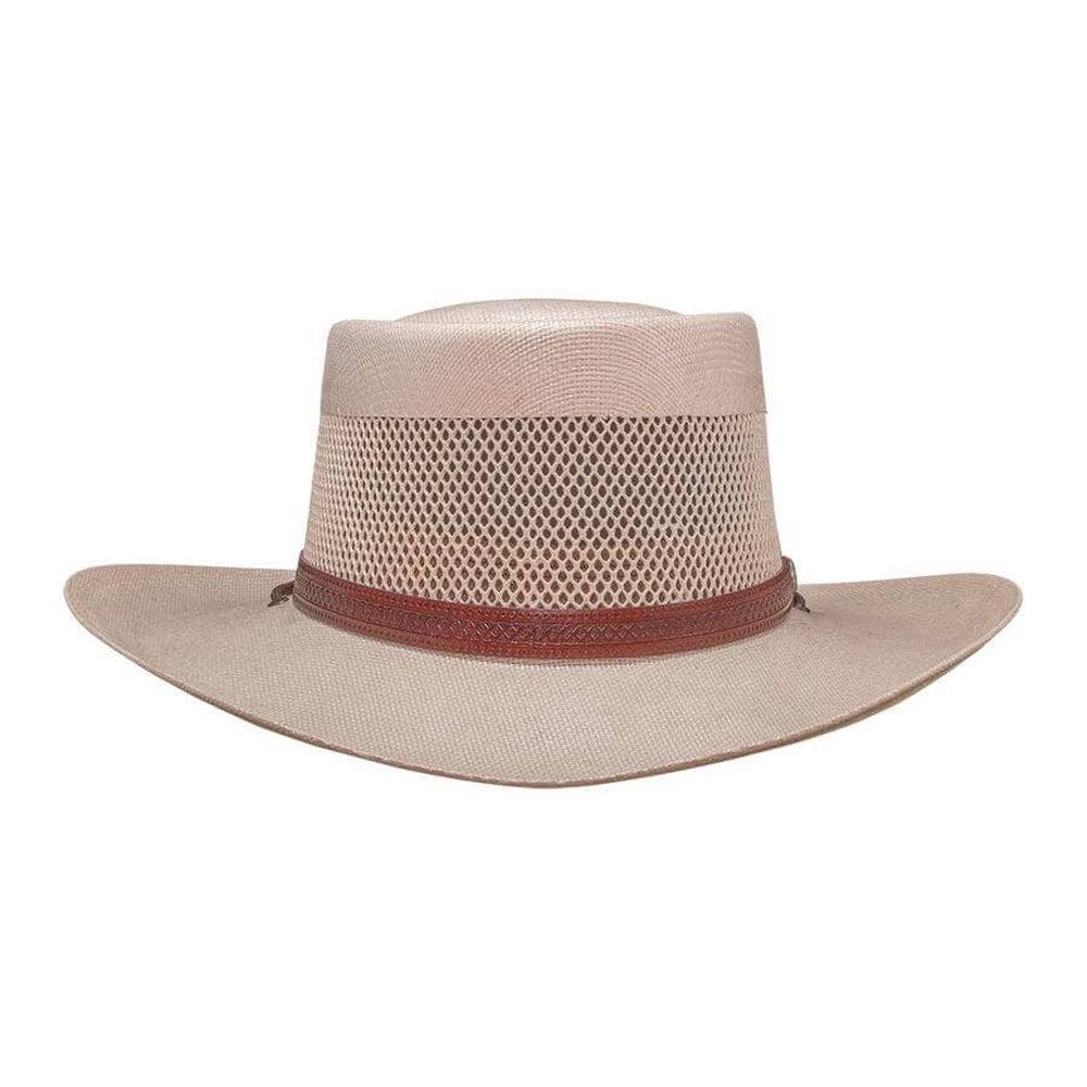 Madrid | Mens Wide Brim Straw Gambler Hat