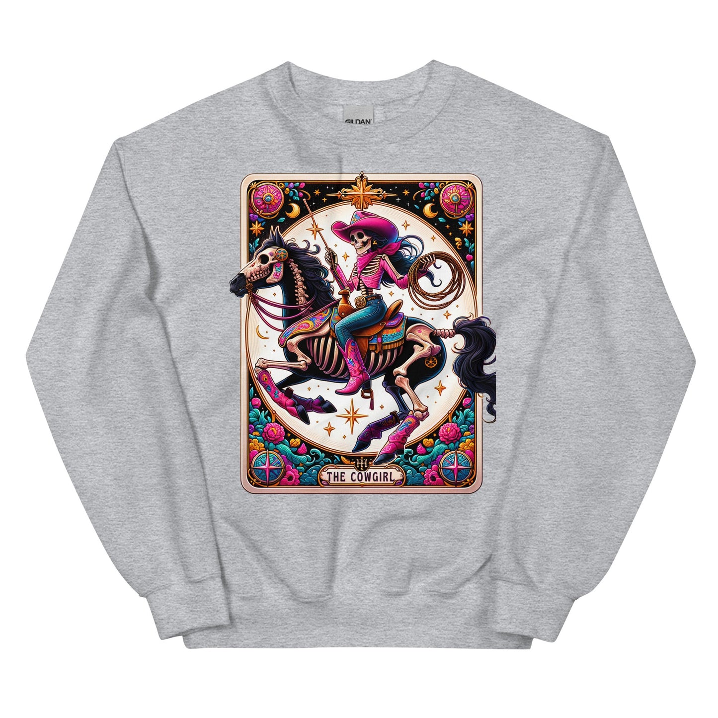 The Skeleton Cowgirl Unisex Sweatshirt