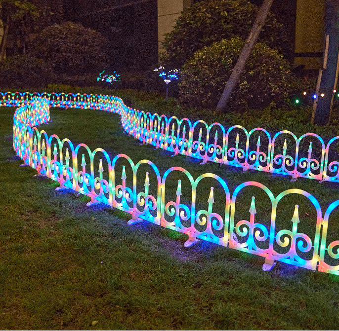 Christmas Fence Lights 8PCS