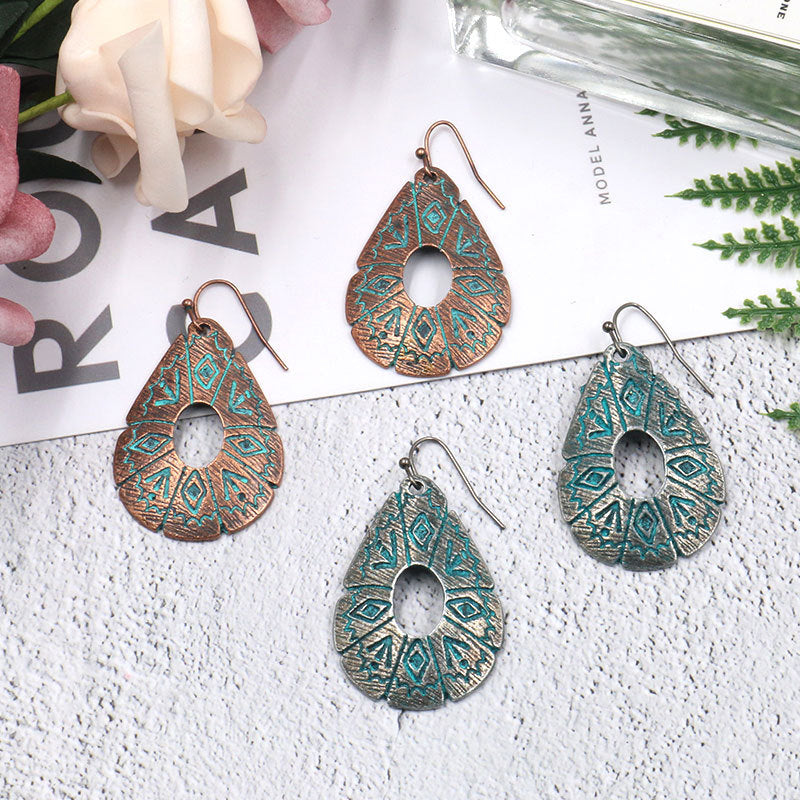 Women's Bohemian Irregular Geometric Earrings