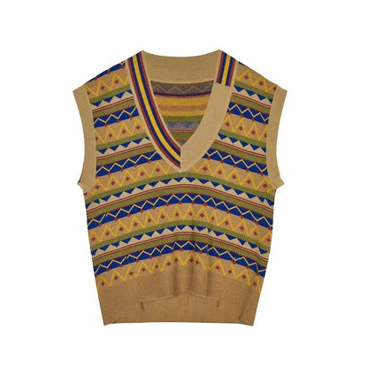 Women's Vintage Knitted Vest