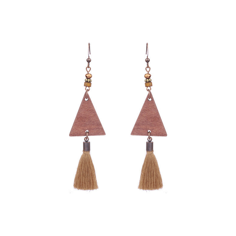 Women's Bohemian Tassel Irregular Earring