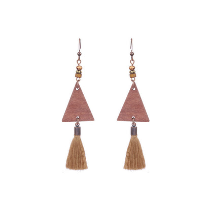 Women's Bohemian Tassel Irregular Earring