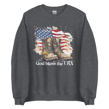 God Bless the USA Unisex Sweatshirt