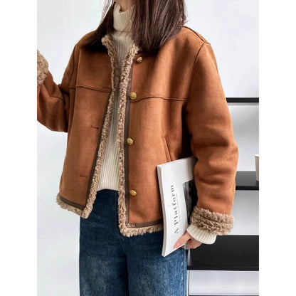 Women's Thick Lamb Plush Jacket