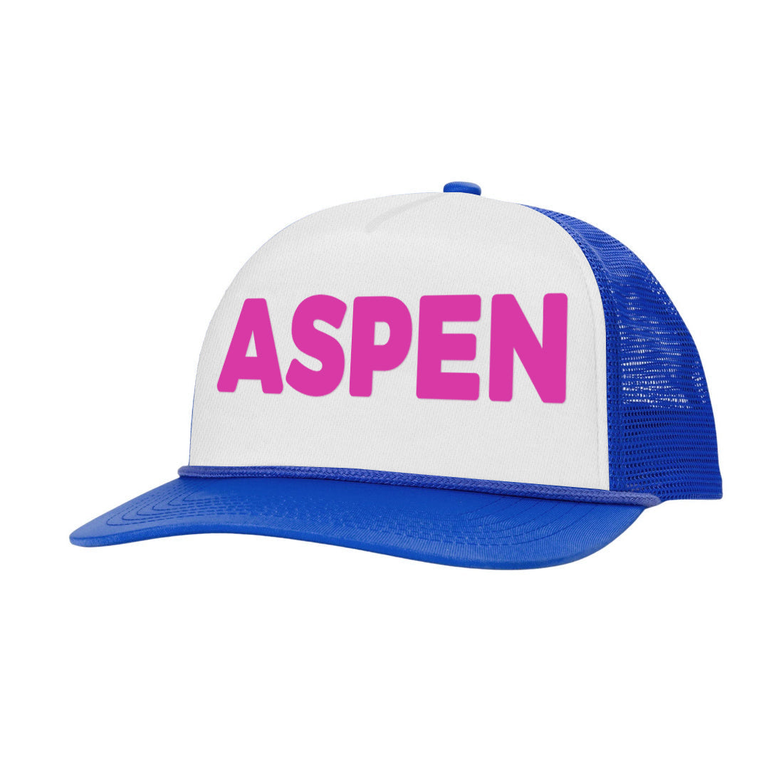 ASPEN Letter Printed Trucker Hat