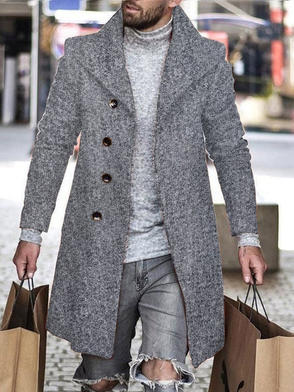 Men's Classic Woolen Coat