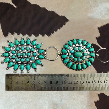 Vintage Turquoise Embellished Chatelaine