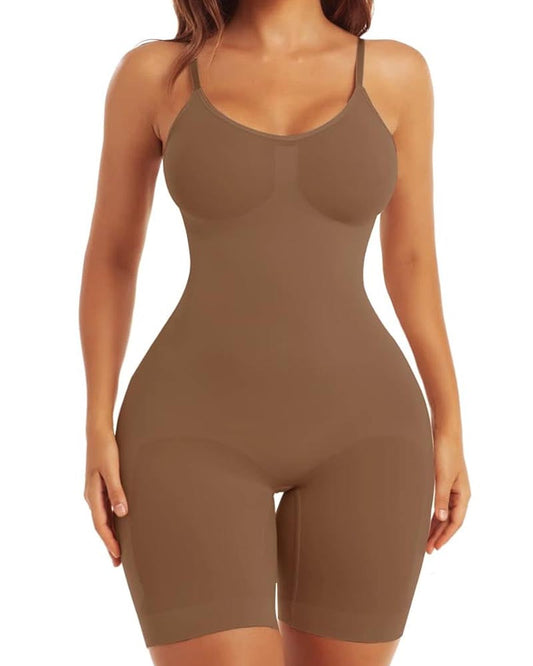 Seamless Bodysuit for Women Tummy Control Body Shaper