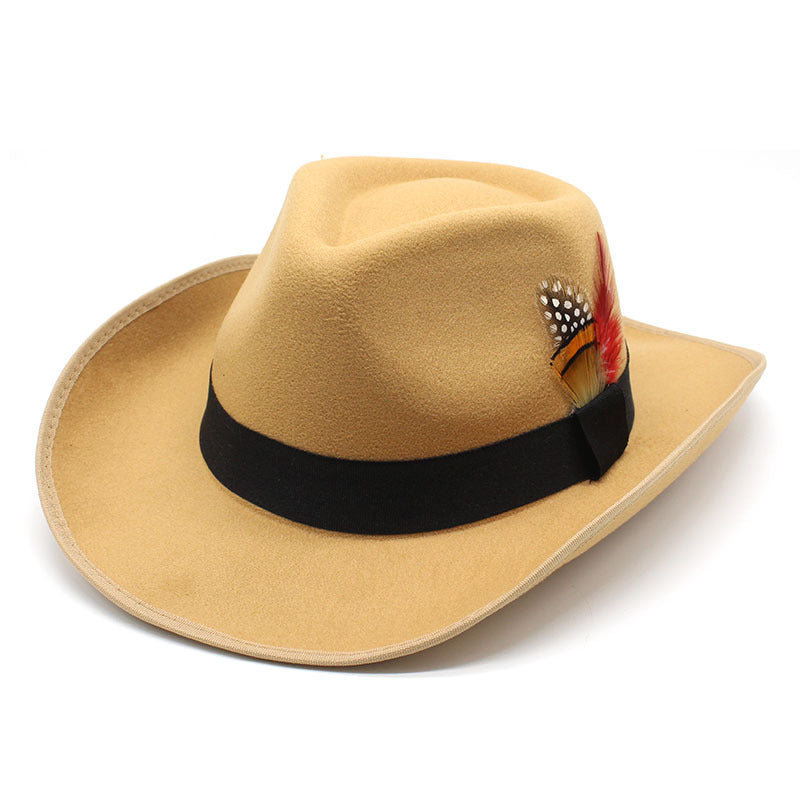 Fergus Western Cowboy Hat- Camel