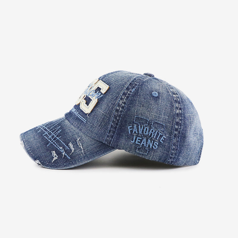 Men & Women Baseball Cap/Patchwork Embroidery Outdoor Fitted Hat