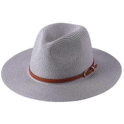 Wide Brim Straw Panama Hat