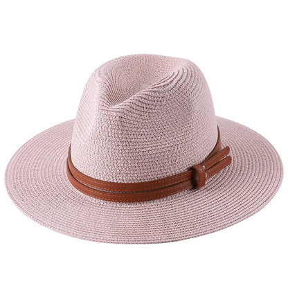 Wide Brim Straw Panama Hat