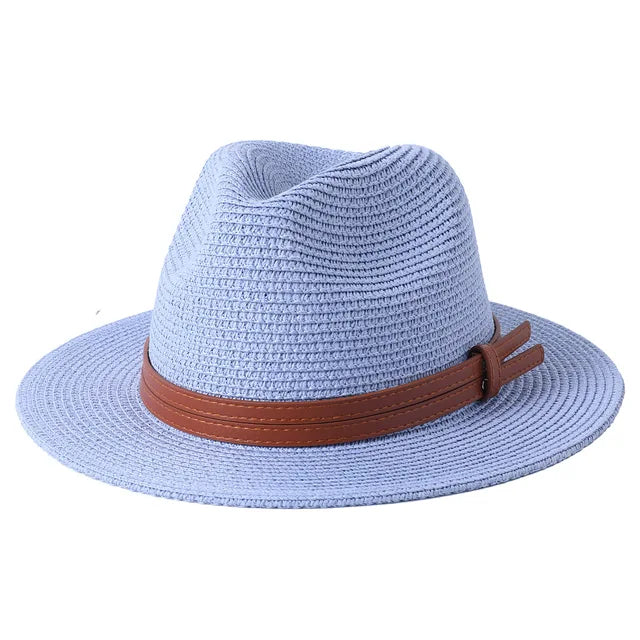 Wide Brim Straw Panama Hat