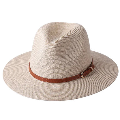 Wide Brim Straw Panama Hat