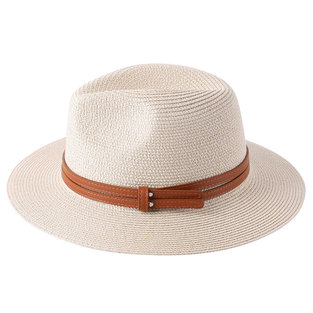 Wide Brim Straw Panama Hat