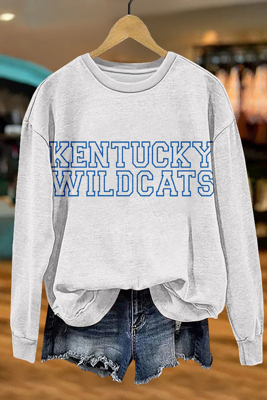 Gameday Kentucky Wildcats Print Sweatshirt