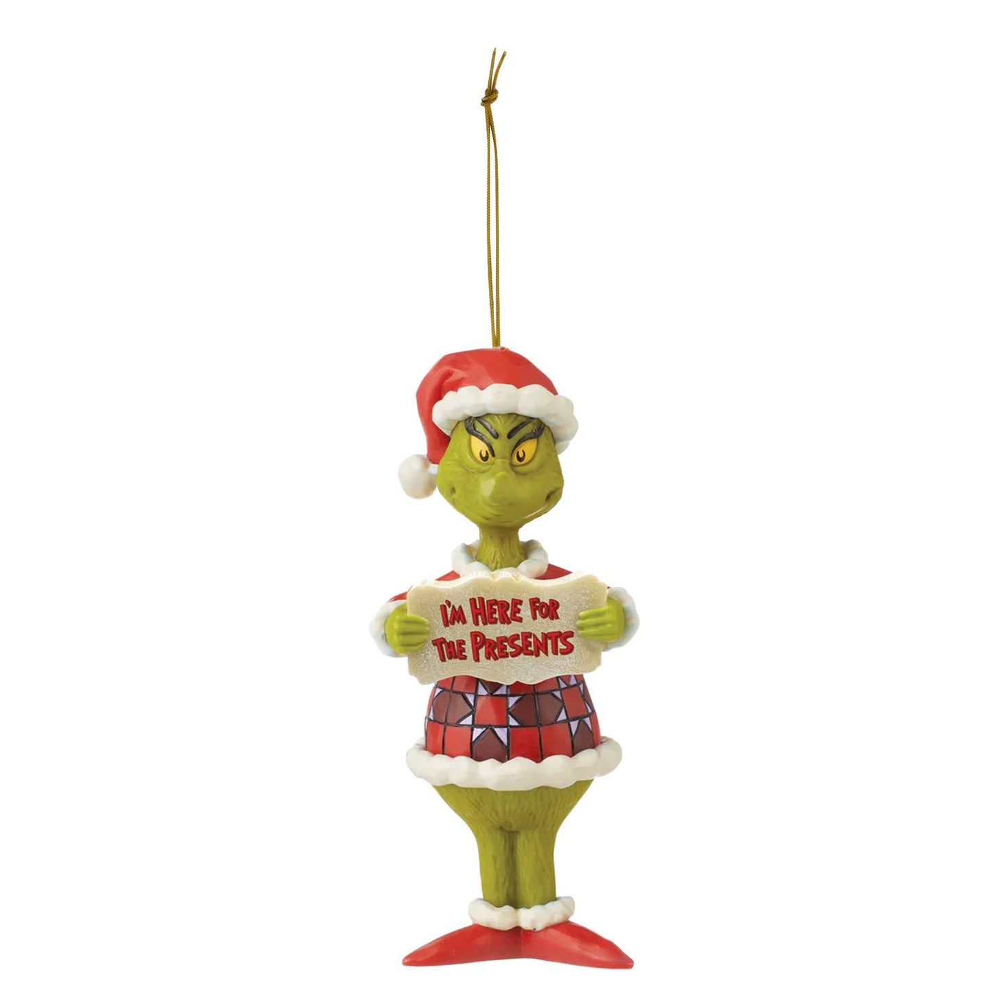 Grinch Christmas Cartoon Ornament