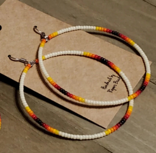 Prairie Large Hoop Earrings