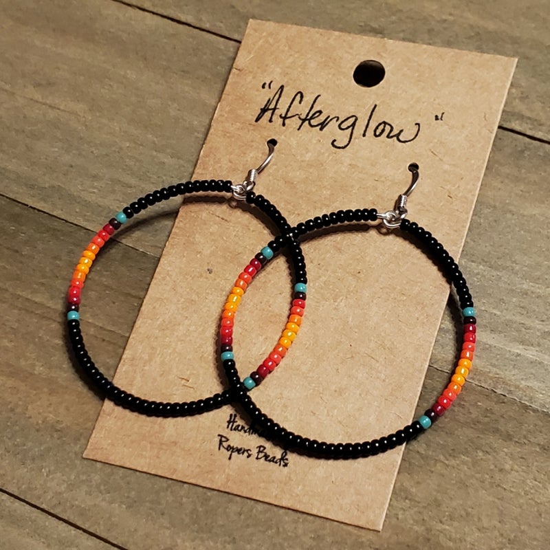 Afterglow Large Hoop Earrings Choice of Size