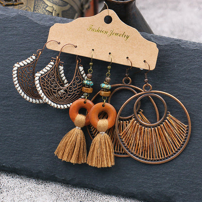 Women's Bohemian Hoop Earrings