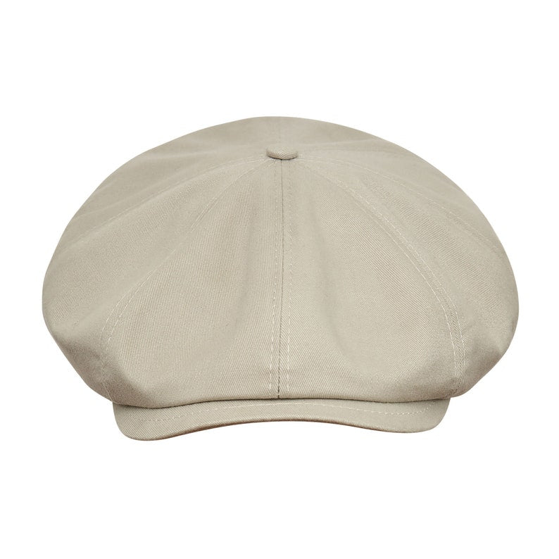 SHELBY Cotton 8 Panels Newsboy Apple PEAKED  Cap