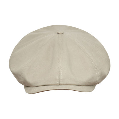 SHELBY Cotton 8 Panels Newsboy Apple PEAKED  Cap