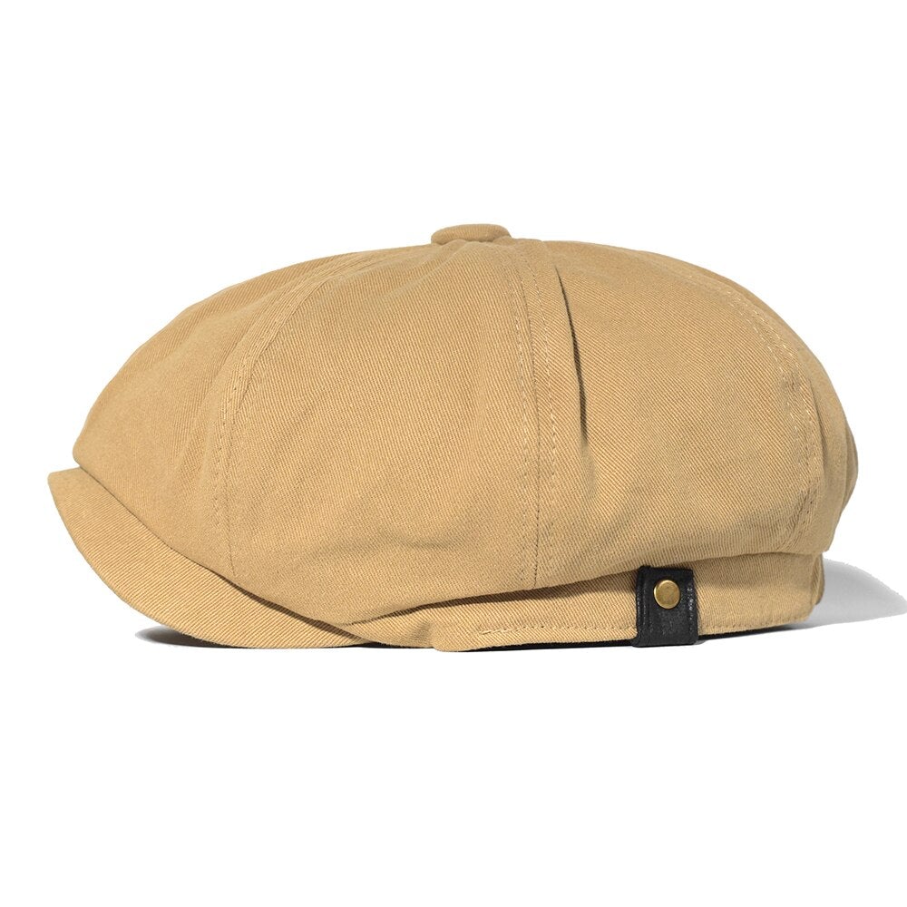 "Colliure" Newsboy Cotton Cap