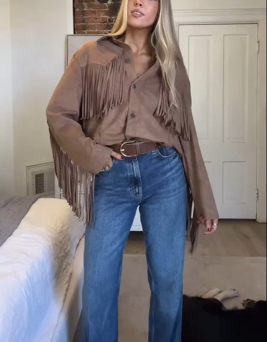 Women's Western Fringe Shirt