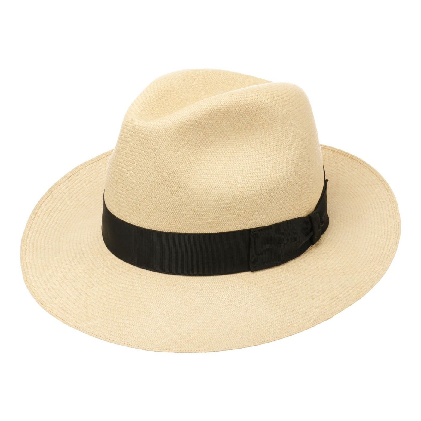 PREMIUM BOGART PANAMA STRAW HAT-Can be rolls up for packing