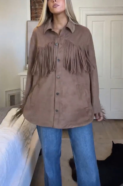 Women's Western Fringe Shirt