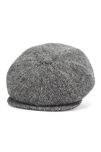 Sandwich Tweed Bakerboy Cap